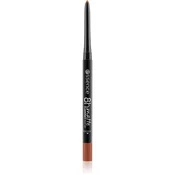 essence 8h Matte Comfort mat svinčnik za ustnice s šilčkom odtenek 17 Must Have Brown 0,3 g