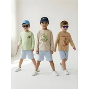 Sinsay - Pamuk majice sa printom 3 pack - svetlo siva