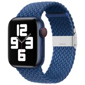 Najlonski pas Techsuit W032 za Apple Watch (42/44/45/46/49mm) - moder