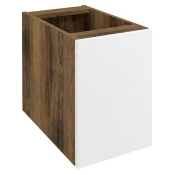 WAVE spodnja omara z vrati 30x45x47,8cm, desna/leva, bela/hrast collingwood - Rjava - 30x45x47,6 cm - Sapho - WAVE - 24 - MDF/laminat - Lepilo - Drugo - 3-delne tuš kabine - 300 - 450 - 476 - 14