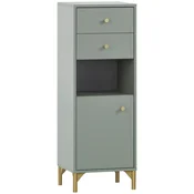 Stylife Visoka Komoda Ando, Pastelno Zelena