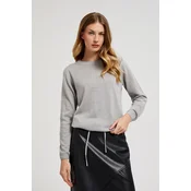 Marisse Womens Sweater Z-Sw-4515 Grey
