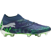 PUMA FUTURE 9 ULTIMATE COSMIC ART FG Football Boots Unisex, Shoes, Persian Blue/Vivid Blue/Lapis Lazuli, 42.5