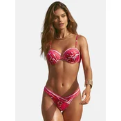 Lipsy Bikini zgornji del  rdeča / bela