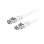 Secomp Value S/FTP (PiMF) PatchCord Cat6/Cl.E, bela 2.0m ( 6262 )
