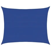 Vidaxl Senčno jadro 160 g/m2 pravokotno modro 6x8 m HDPE