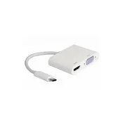 Adapter konverter Tip C - HDMI+VGA Linkom