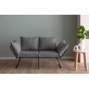 Atelier del Sofa Dvosed na razvlačenje Viper 2, Svetlosivi