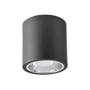 LED RGBW prigušiva spot svetiljka JUPITER 1xE27/6,5W/230V, precnik 13 cm, crna