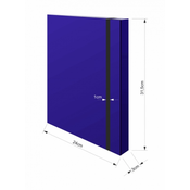 Fascikla sa gumom 3d box plava 1391 op* ( 1391 )