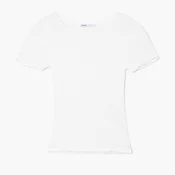 Cropp - Bluza z naborki - bela