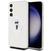 Karl Lagerfeld Etui Karl Lagerfeld IML Ikonik MagSafe za Samsung Galaxy S24+ - prozorno