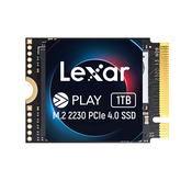 LEXAR SSD 1TB M.2 30mm 2230 PCI-e 4.0 x4 NVMe, 3D TLC, Lexar PLAY