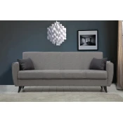 Atelier del Sofa Trosed na razvlacenje Zaden 207x86x77cm Svetlosivi
