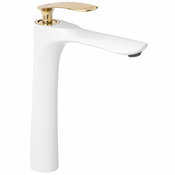REA ORBIT White Gold Visoka armatura za umivalnik