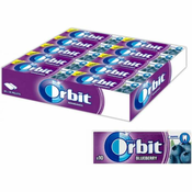 Žvečilne žvečilke Wrigleys Orbit Blueberry 30 kosov x 14g karton