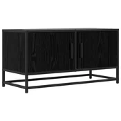 TV ormar 80 x 34,5 x 40 cm Crni hrast Konstruirano drvo