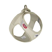 curli Oprsnica za pse z zaponko Corduroy Tan M, 6-9 kg