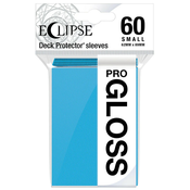 Štitnici za karte Ultra Pro - Eclipse Gloss Small Size, Sky Blue (60 kom.)