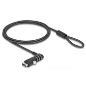 Navilock sigurnosni kabel za prijenosno računalo s USB priključkom tipa A i integriranom bravićem