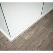 ESCA prelivna palica 1200 mm, bela mat - 120 cm - Polysan - 24 - 14