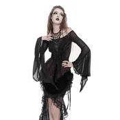 Ženska majica z dolgimi rokavi DEVIL FASHION - ETT04502
