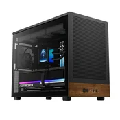 Gamdias Athena M4M drvo kaljeno staklo crno/drvo ATHENA M4M WOOD