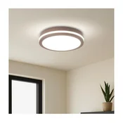 Brilagi - LED spoljno svetlo sa senzorom BENE LED/24W/230V precnik 26 cm braon IP54