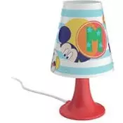 Mickey Mouse table lamp black 1x2.3W SEL
