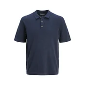 JACK & JONES Muška polo majica 12268216, Tamnoplava