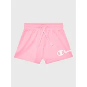 Champion Kratke hlače iz tkanine 404310 Roza Regular Fit