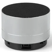 Metalni bluetooth zvucnik srebrni TURNO