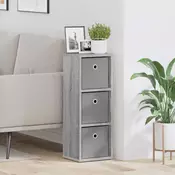 Kreveta s ladicama Siva Sonoma 25,5 x 22 x 69,5 cm