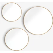 Aurora Set ogledala, 3 komada, Hrast