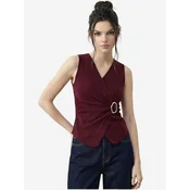 Bianco Lucci Bluza Blusen burgund