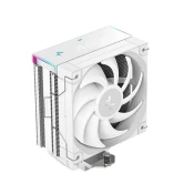DeepCool CPU Cooler - AK400 DIGITAL PRO WH (25 dB; maks., 103,45 m3/h; 4-pinski konektor, 4 toplinske cijevi, 12 cm, PWM, bijela)