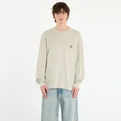 Majice Carhartt WIP L/S Vista Waffle T-Shirt UNISEX Fleur De Sel Garment Dyed M
