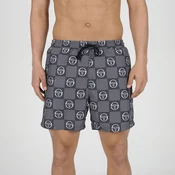 Sergio Tacchini Muški šorts Checkerd M, Crni
