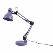 Ljubicasta stolna lampa s metalnim sjenilom (visina 52 cm) Funky Hobby – Leitmotiv