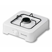 Gas cooker Ravanson K-01T (white; 1 zone)