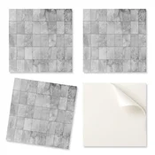 shumee Samolepilne vinilne potiskane ploščice, mozaik ploščice, tekstura 20x20x20 cm
