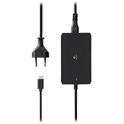 Nedis Notebook Adapter | GaN | 45 W | 5 / 9 / 12 / 15 / 20 V DC | 2.25 / 2.33 / 2.92 / 3.0 A | Used for: Notebook / Smartphone / Tablet | Euro / Type-C (CEE 7/16)