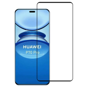 Premium 3D Full Body zaščitno steklo za Huawei Pura 70 Pro - črno