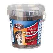 TRIXIE Soft Snack Happy Stripes – Poslastice za pse sa govedinom, 500g