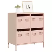 Vidaxl vidaXL Omarica roza 68x39x73,5 cm hladno valjano jeklo