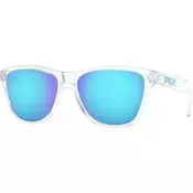 Oakley Frogskins XS Polished Clear/Prizm Sapphire