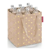Reisenthel Bottlebag Metallic Dots Coffee