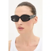 Sončna očala Tom Ford Cielle ženska, črna barva, FT1187_5201A