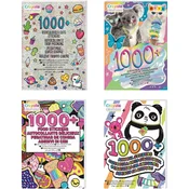 Knjiga s naljepnicama Crayola Creations - S 1000 naljepnica, asortiman