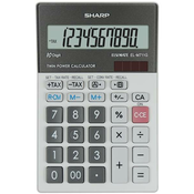 SHARP kalkulator ELM711GGY, 10 mestni